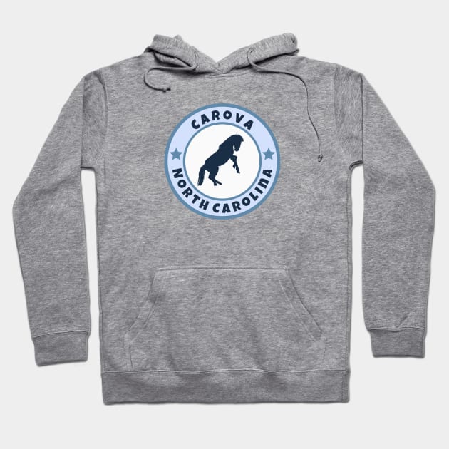 Carova NC Horse Profile Hoodie by Trent Tides